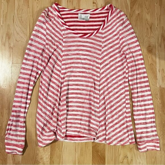 Anthropologie Saturday Sunday Striped Long Sleeve Top Women’s Large - Picture 2 of 5
